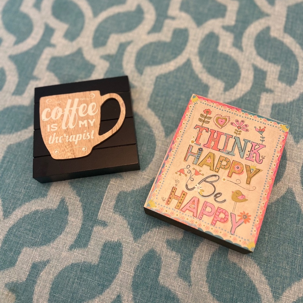 Cute Home Signs - Coffee | Happy